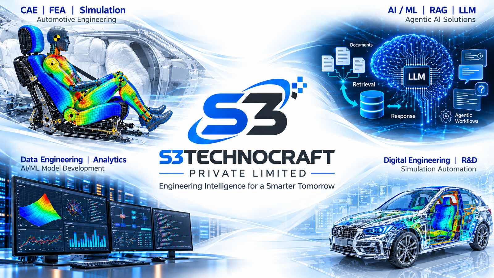 S3TECHNOCRAFT engineering, simulation, AI and digital engineering capabilities